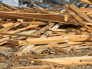 Timber - waste managment