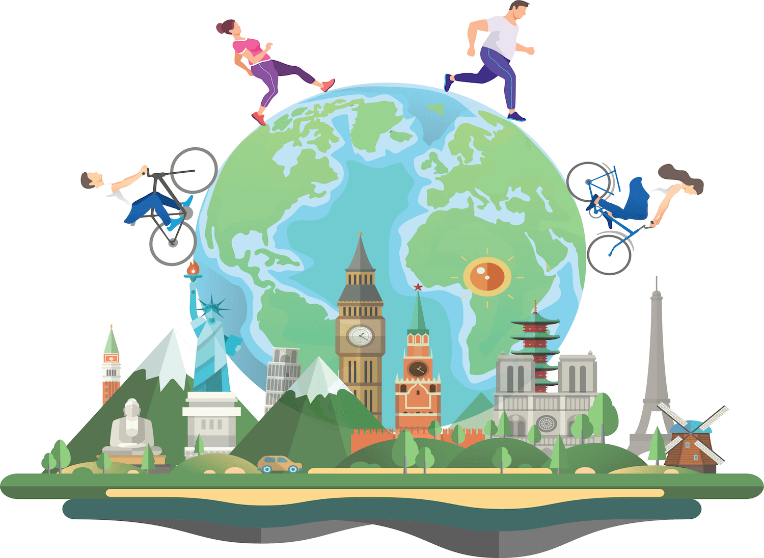 Around the world in 365 days challenge