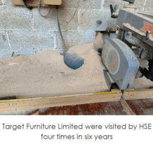 Wood dust